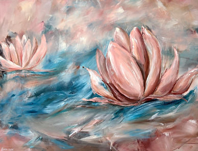 Lyndsay Tarren Leister Where Stillness Drifts Lotus Flower Painting 1 Cropped A.jpg