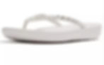Thumbnail: Fitflop White Diamanté Flip flops