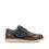 Thumbnail: Rieker Men’s Clarino Forest Green and Navy Shoes