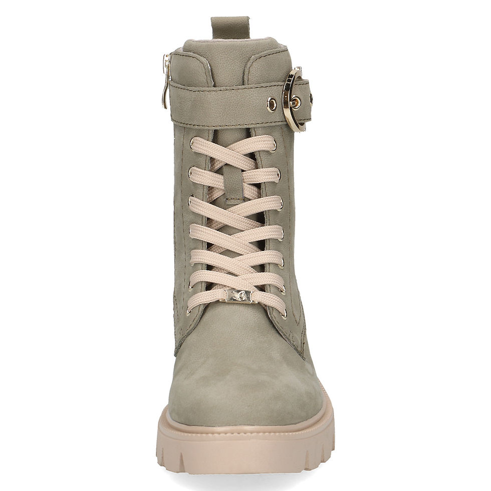 Thumbnail: Caprice Khaki Biker Boot