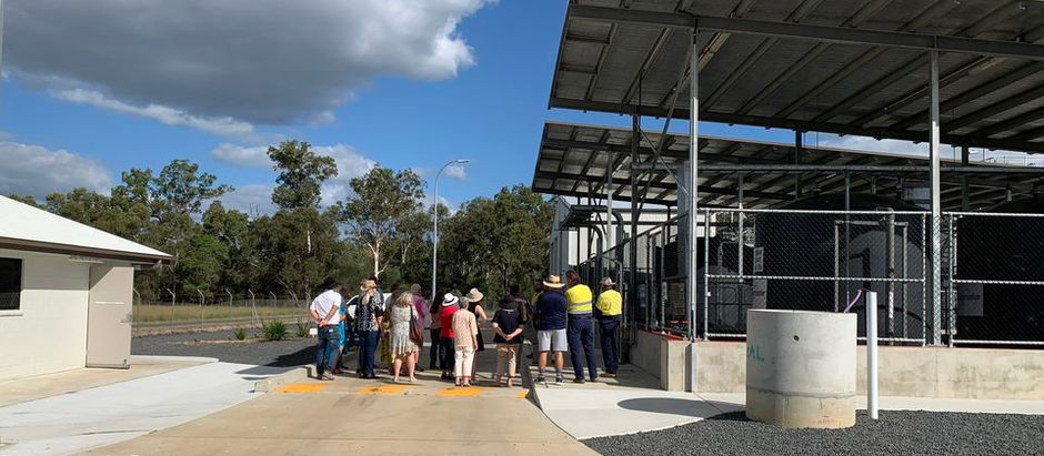 Opening of the Gregory River Water Treatment Plant