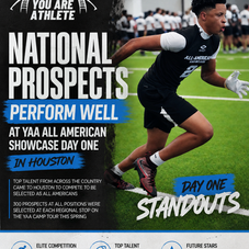 National Prospects Shine at YAA All American Showcase Day One in Houston