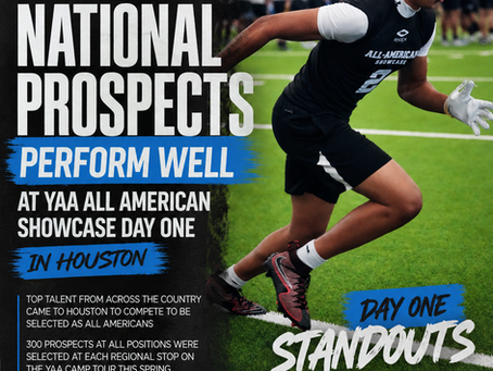 National Prospects Shine at YAA All American Showcase Day One in Houston