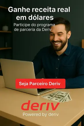 Quanto ganha um afiliado Deriv e como funciona?