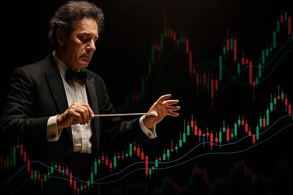 Tela da plataforma Lucro Trader mostrando um robô executando operações em perfeita sincronia com os picos de volume das sessões de negociação.