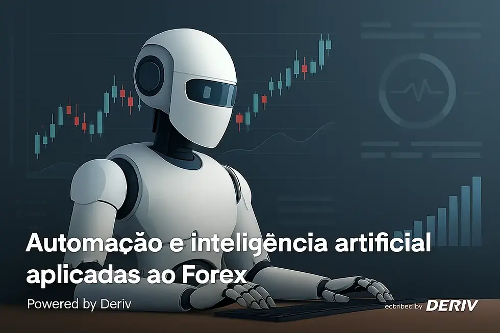Robô de trading automatizado operando Forex na Deriv