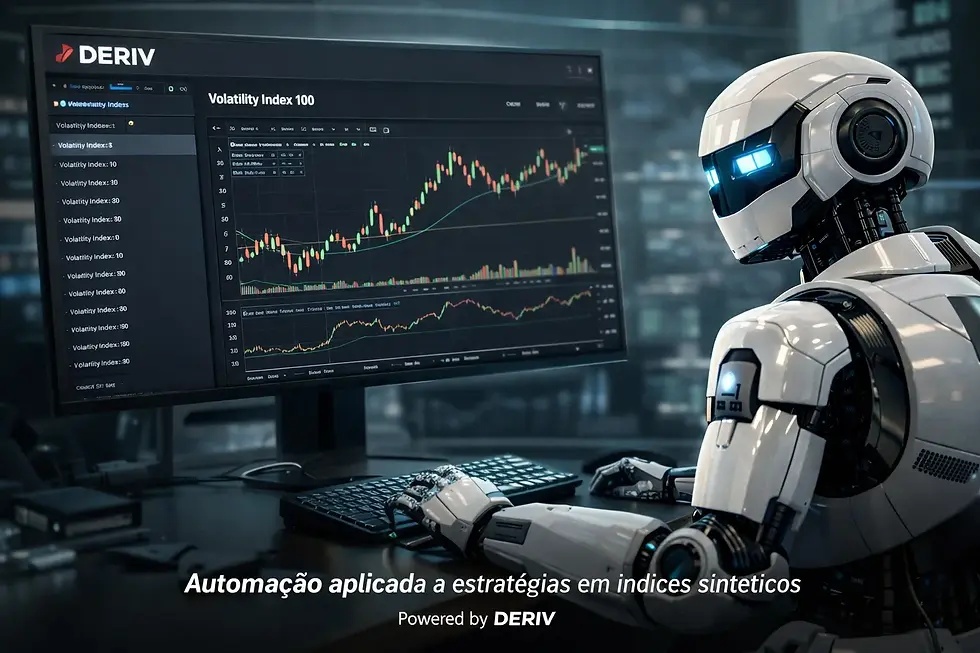 Robô de trading operando índices de volatilidade