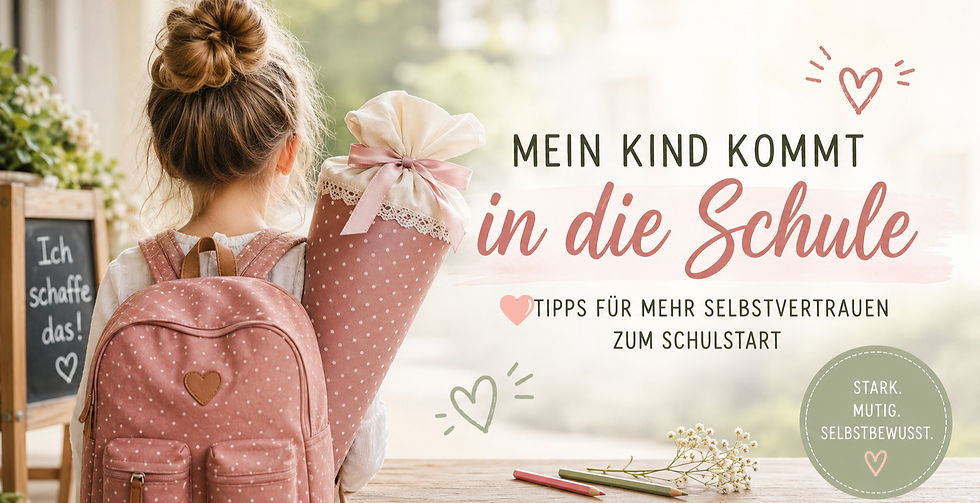 Schulstart ohne Angst: So stärkst du dein Kind für die Einschulung