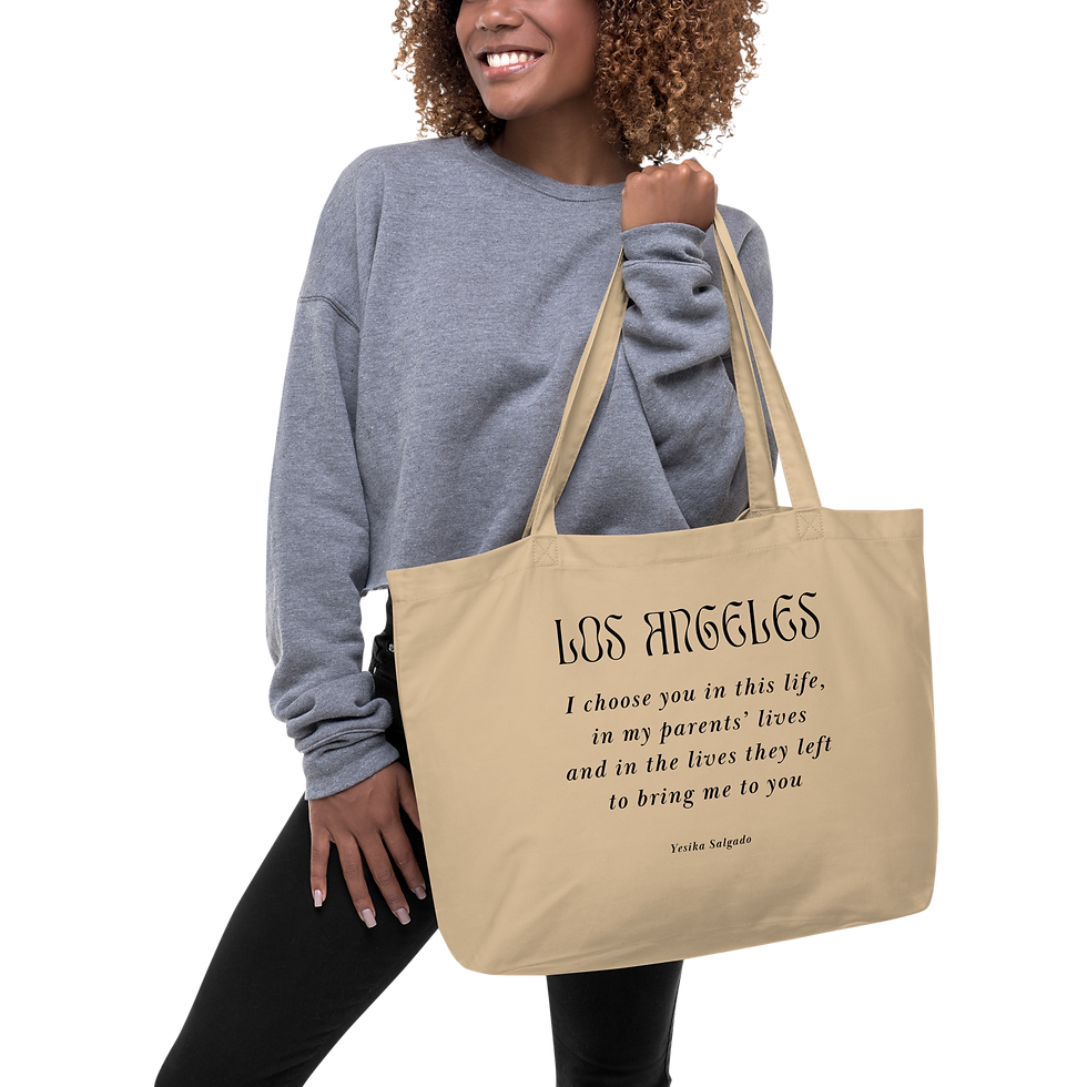 Thumbnail: LA, I Choose You XL Tote Bag