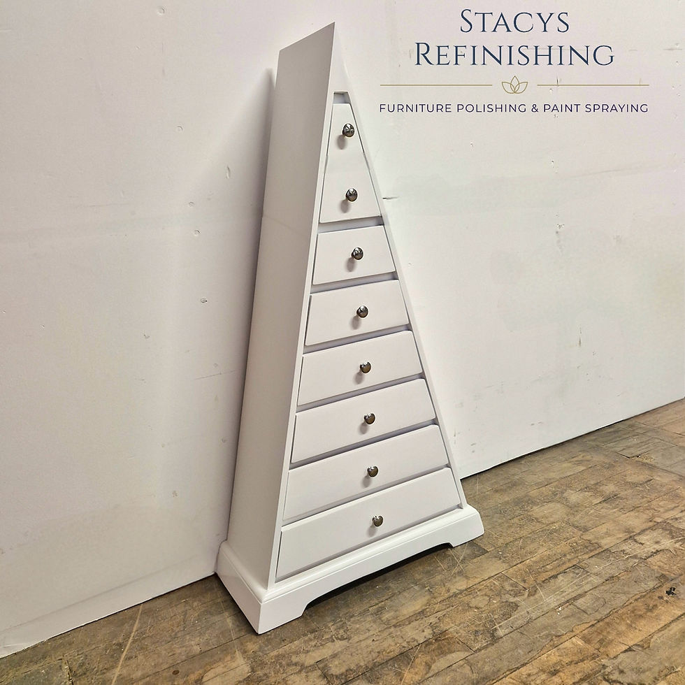 Thumbnail: Triangular 7 drawer chest