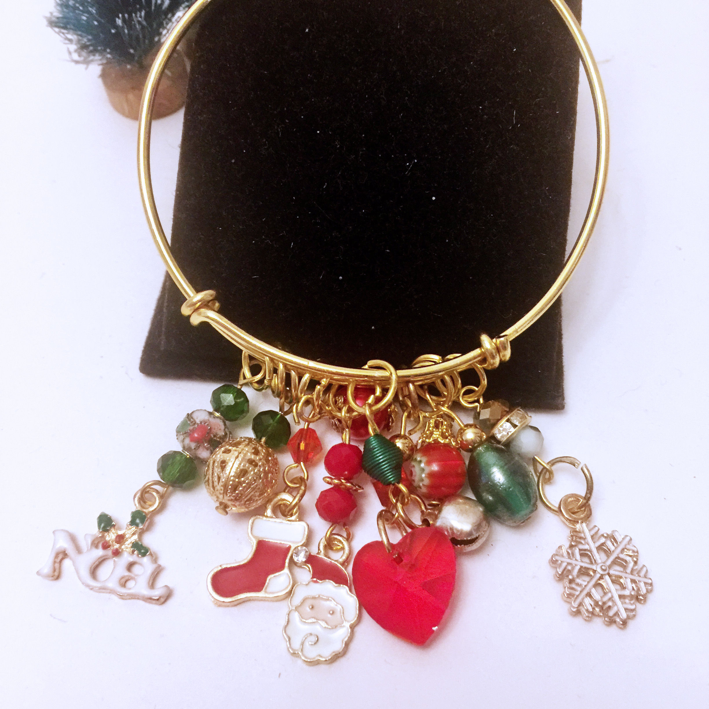 Christmas Themed Adjustable Bracelet