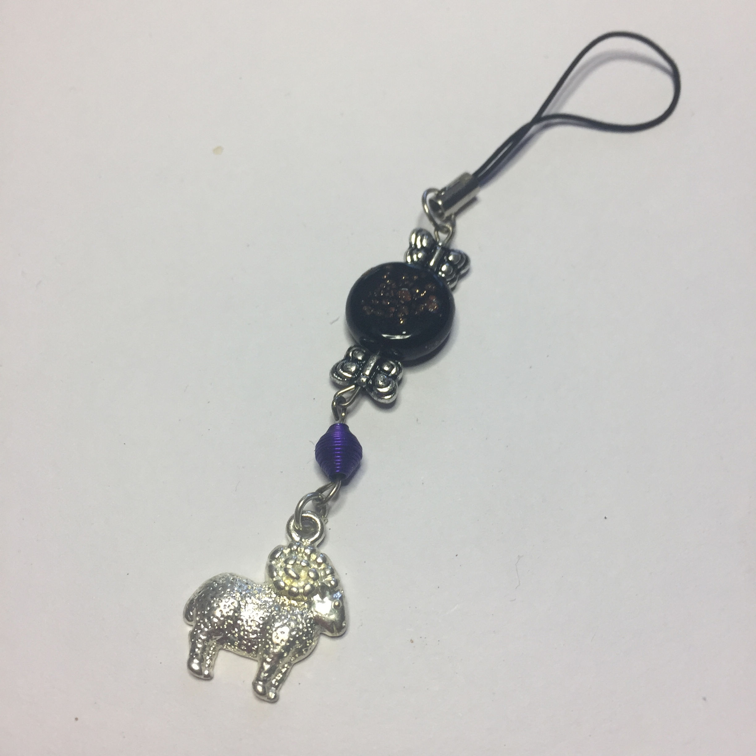 Zodiac Capricorn hanging charm