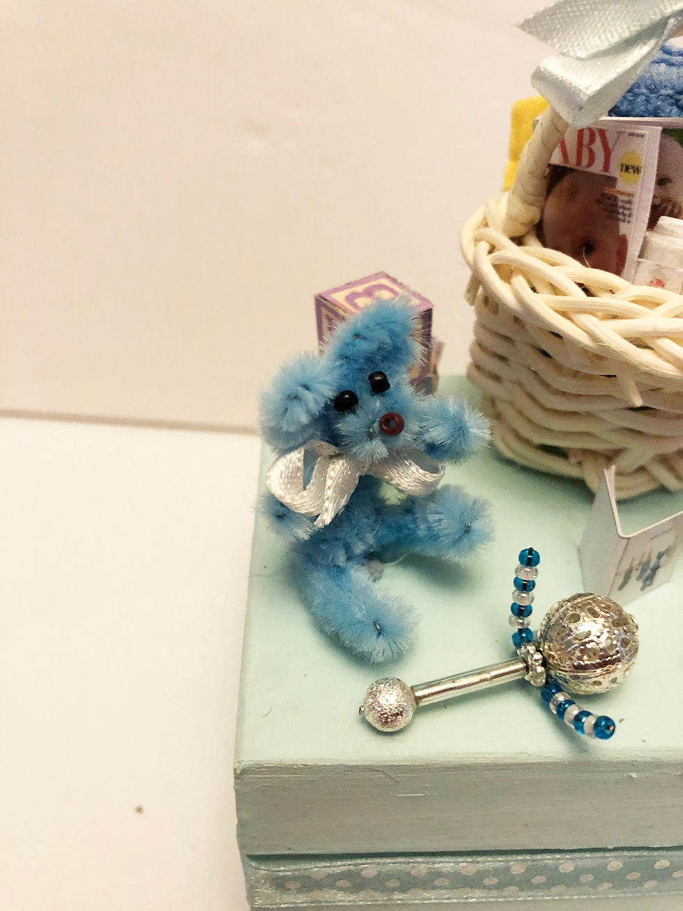 Thumbnail: New Baby Boy Keepsake Box