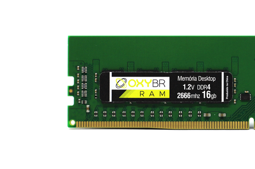 MEMÓRIA RAM DDR4 2666MHZ 16GB DESKTOP | Oxybr