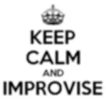 Keep Calm and Improvise at the Suggestibles School if Improv in Newcastle upon Tyne