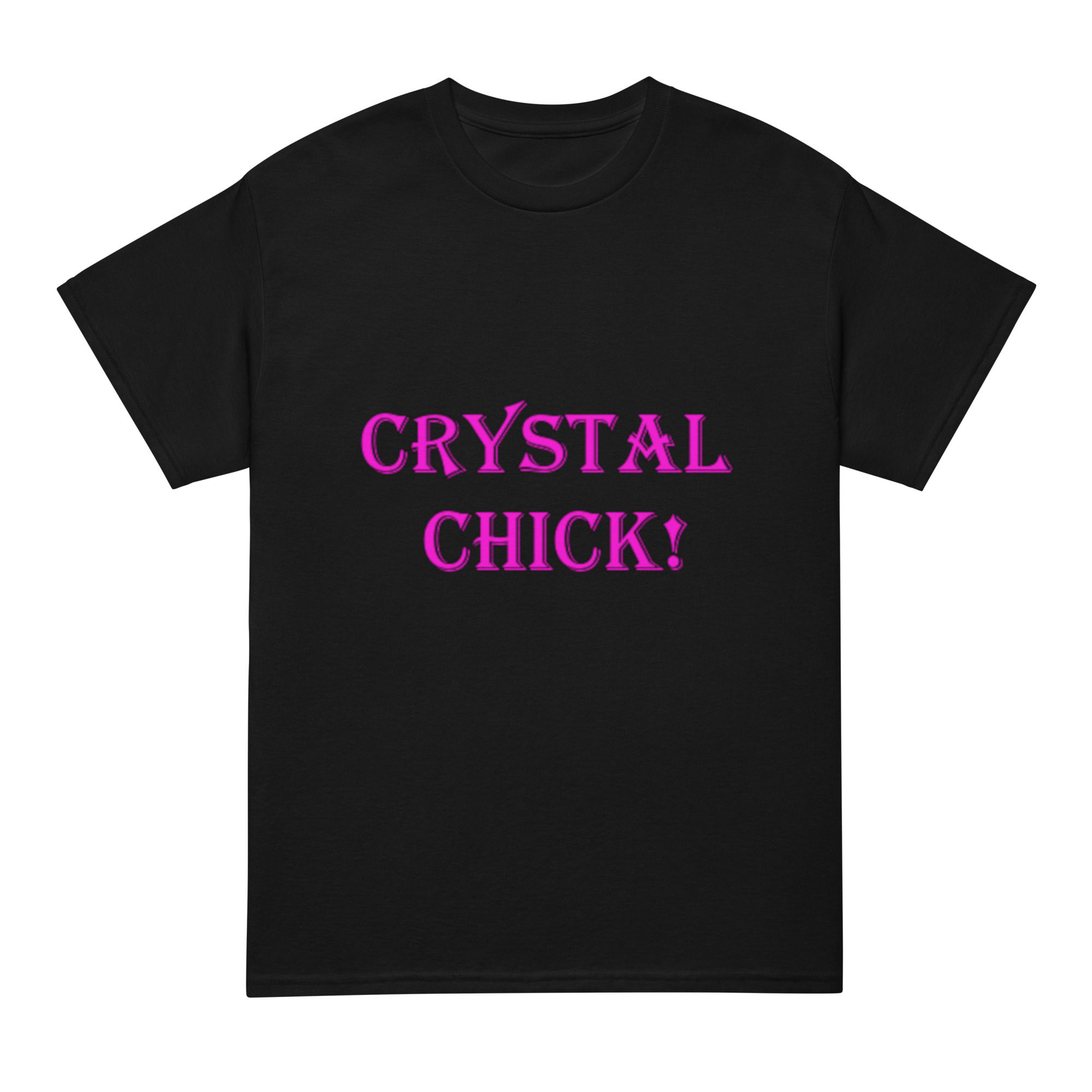 "CRYSTAL CHICK!" DryBlend® T-Shirt