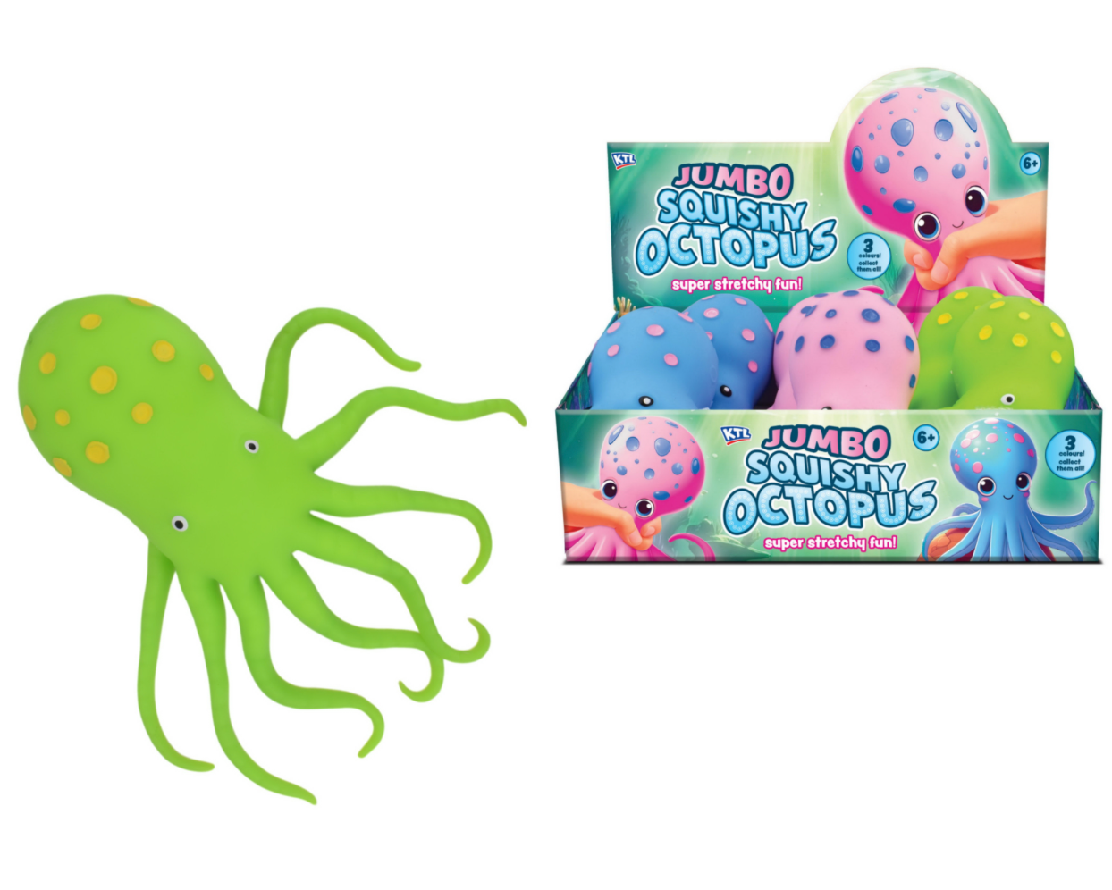 Jumbo Squishy Octopus