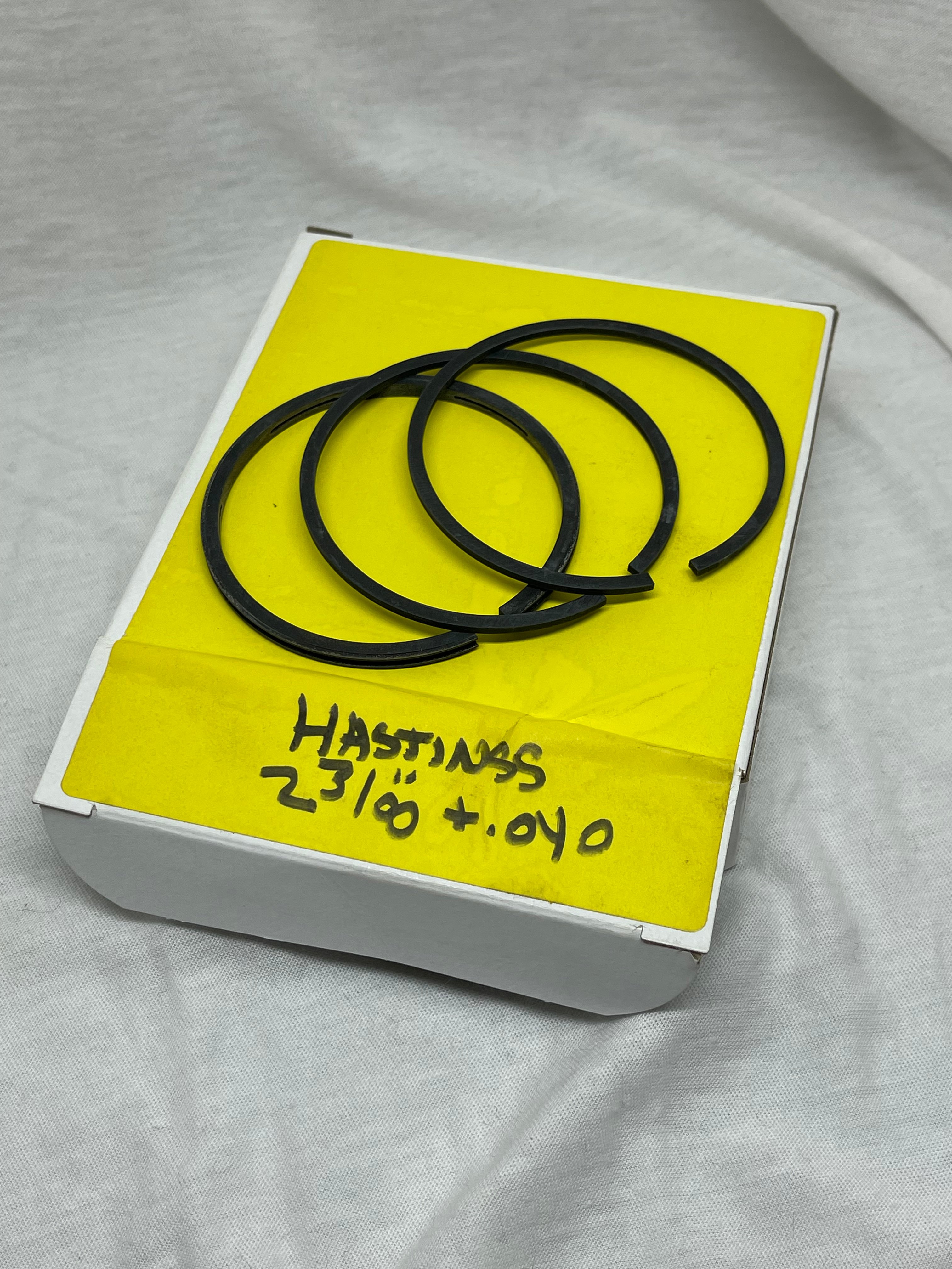 Piston Ring Set, 2-3/8" bore, +0.040" OS