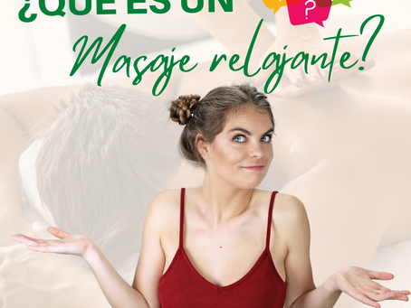 ¿Qué es un masaje?