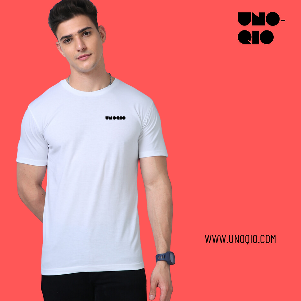 Thumbnail: UNOQIO Supima Cotton T-Shirt For Men