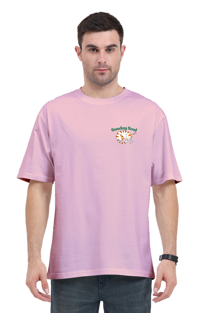 Thumbnail: UNOQIO Sunday Soul Oversized T-Shirt for Men