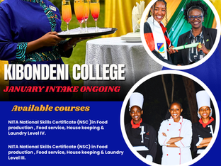 Kibondeni College January Intake: Start a Career That Opens Doors Today.
