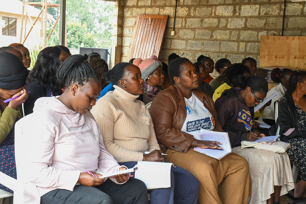 Spice, Strategy & Sisterhood ; Fanikisha is in Kangemi.