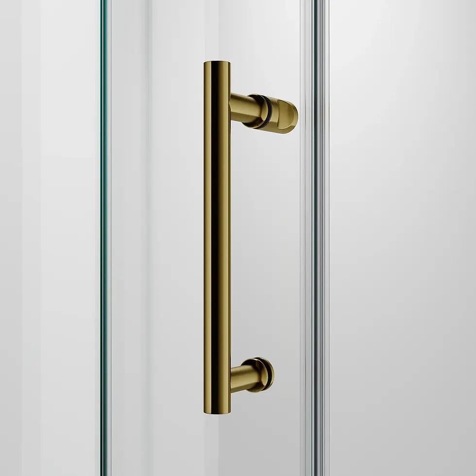 Thumbnail: 46-49"W x 76"H Single Sliding Frameless Shower Door