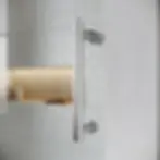 Thumbnail: 56-60"W x 76"H Single Sliding Frameless Shower Door