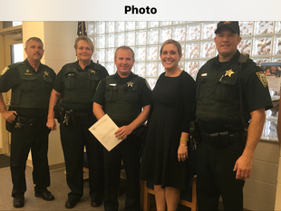 Deputies recognized