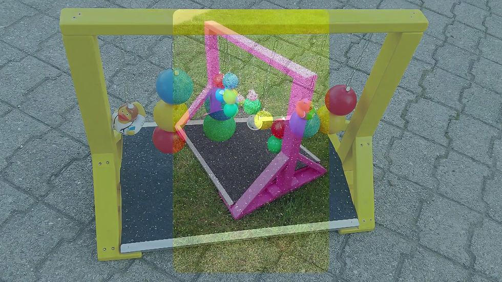 Miniaturbild: Welpen-Sensorikständer Mini, WElpenständer, WElpengeräte für Züchter, cellis-atlier
