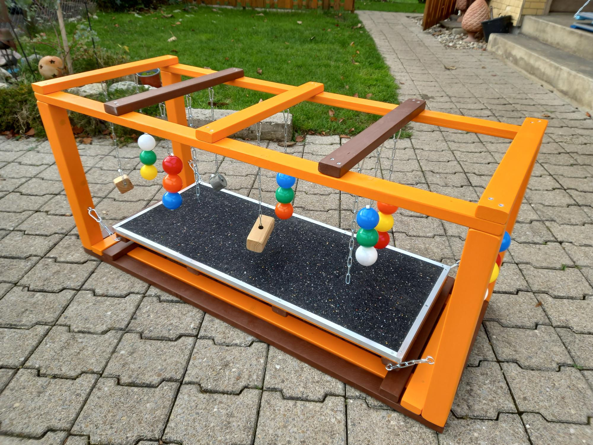 Welpen-Sensorikrahmen Swing, Welpengeräte für Züchter, cellis-atelier