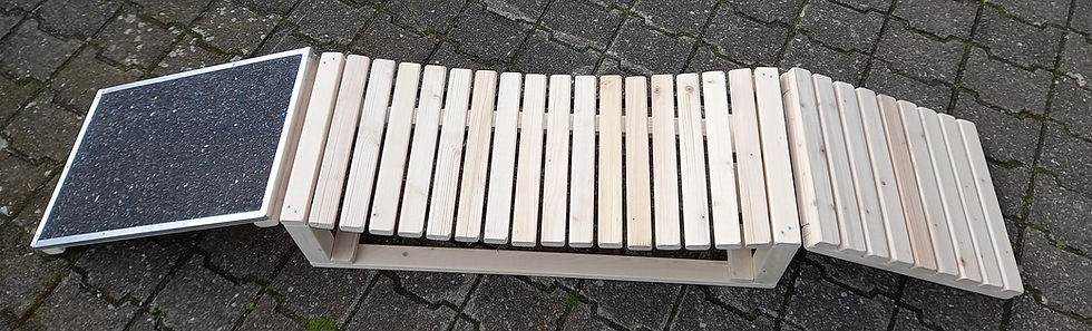 Welpen-Hängebrücke, Welpenspielgeräte für Züchter, cellis-atelier