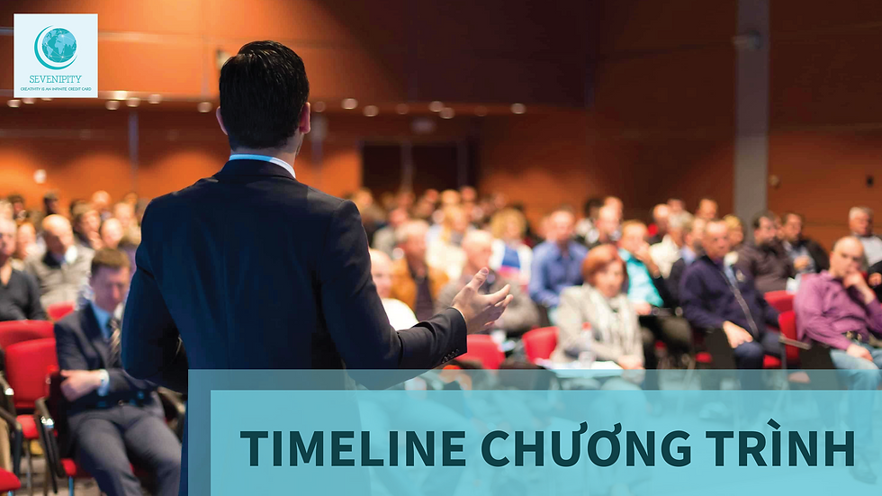 GIỚI THIỆU TIMELINE CHƯƠNG TRÌNH