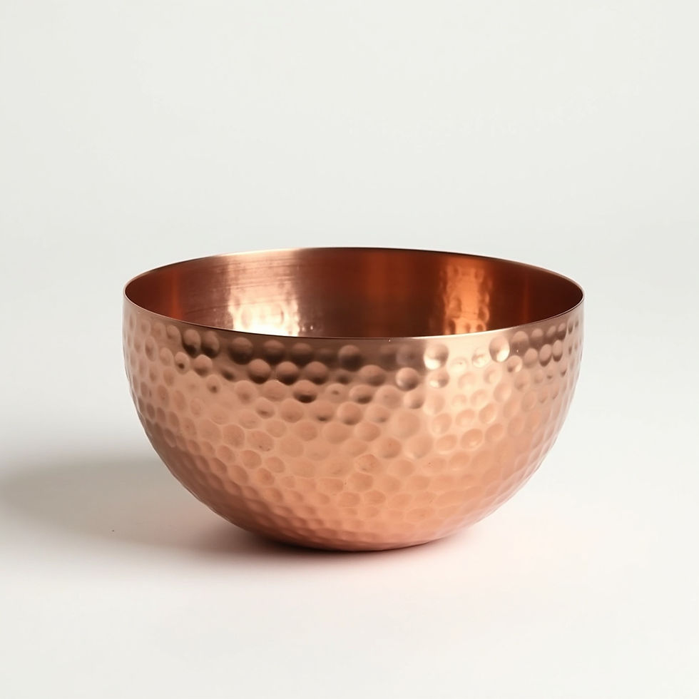 Hammered Copper Handi