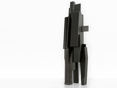 Architectual Composition 3, Sculpture, 
Wood, Paint