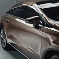 Modern Bronze SUV Right Side