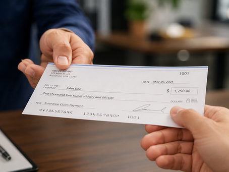 Why Your Insurance Company Sends a Check So Fast — And Why It Usually Won't Cover Your Hail Repair