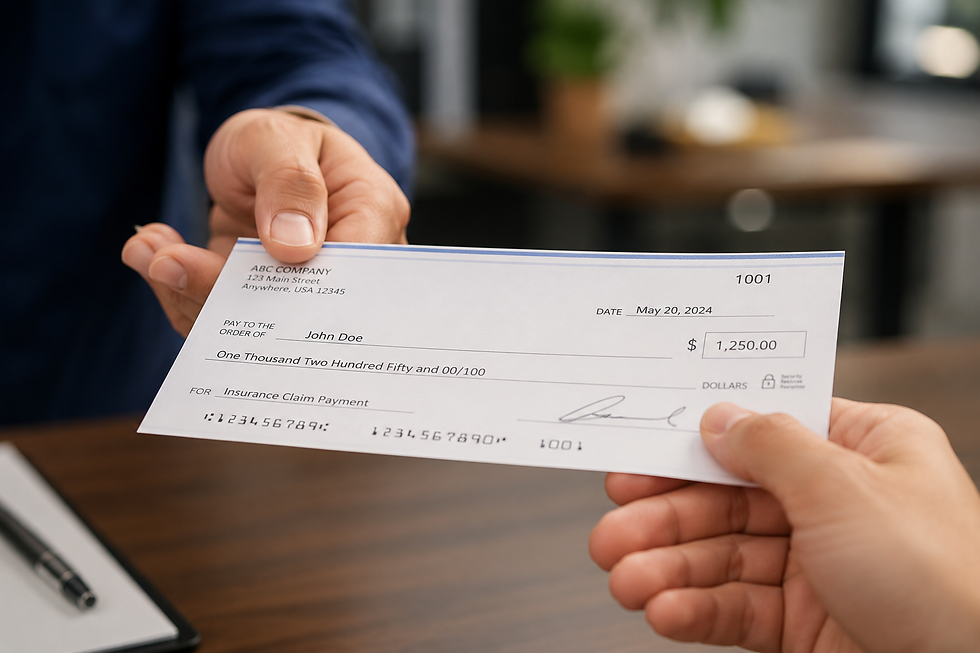 Why Your Insurance Company Sends a Check So Fast — And Why It Usually Won't Cover Your Hail Repair