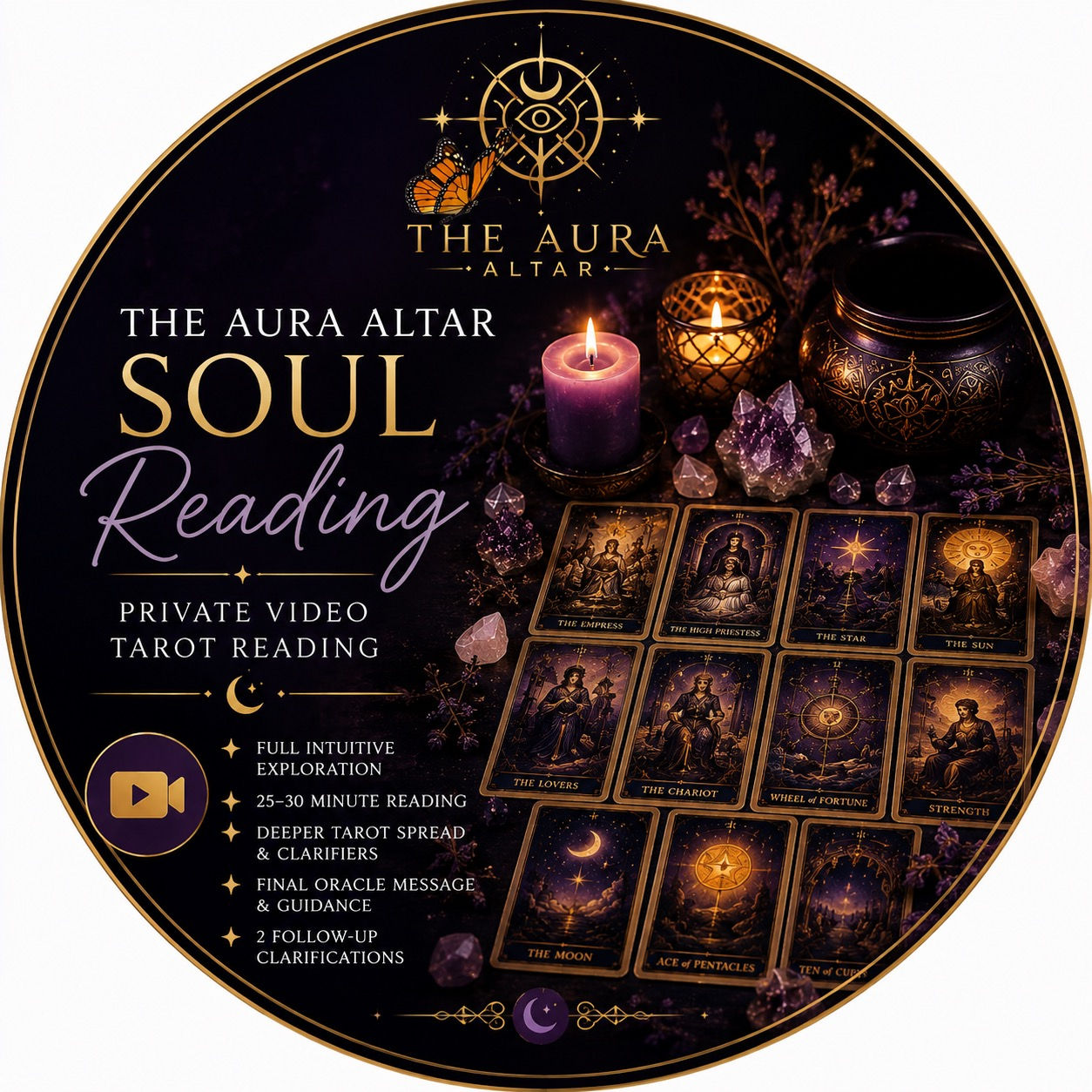 🦋 The Aura Altar Soul Reading