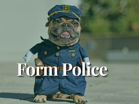 Are You Making These Common Form Mistakes?