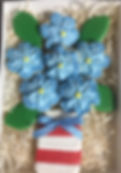 blue flowers