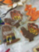 turkey place setting