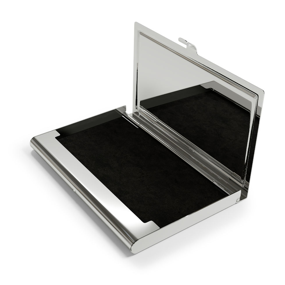 Thumbnail: "ONN" Secret Agent Police Business Card Holder — Cute Rainbow Stack ID  Case