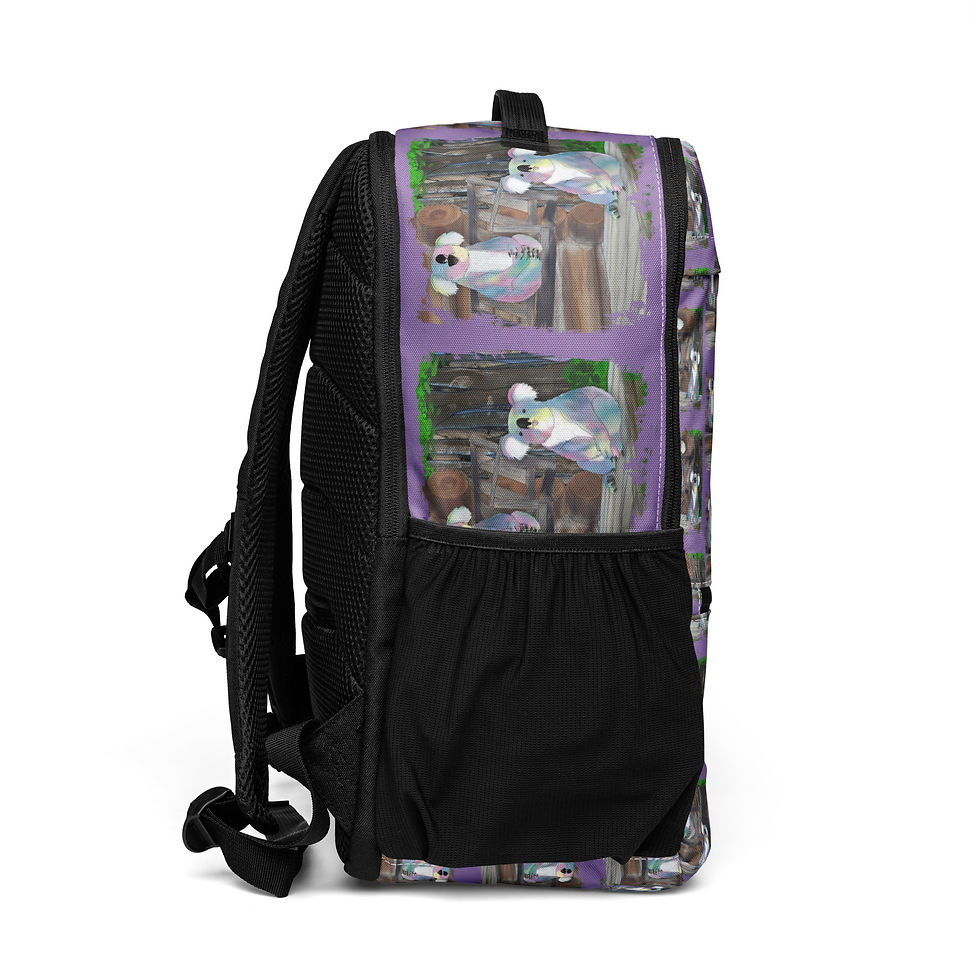 Thumbnail: Twins @PLay Purple Utility backpack