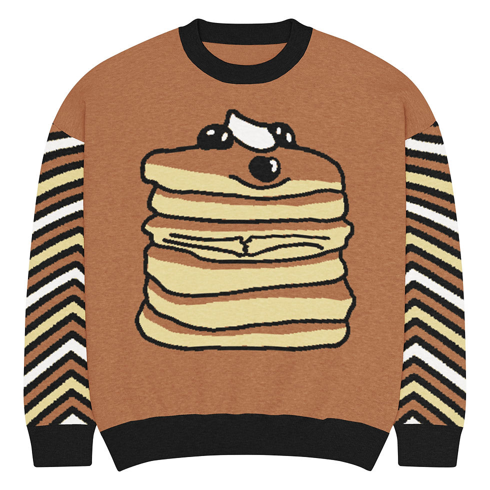 Thumbnail: "ONN" XS Sizes Relaxed fit knitted crew neck sweater