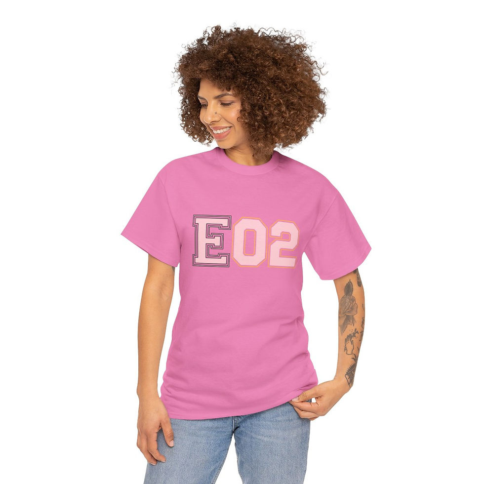 Thumbnail: Evolve Class Number Unisex Heavy Cotton Tee