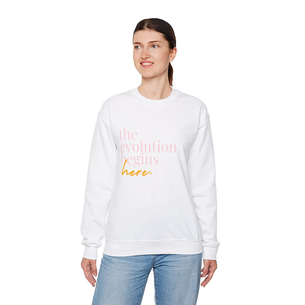 Thumbnail: Evolve Unisex Heavy Blend™ Crewneck Sweatshirt