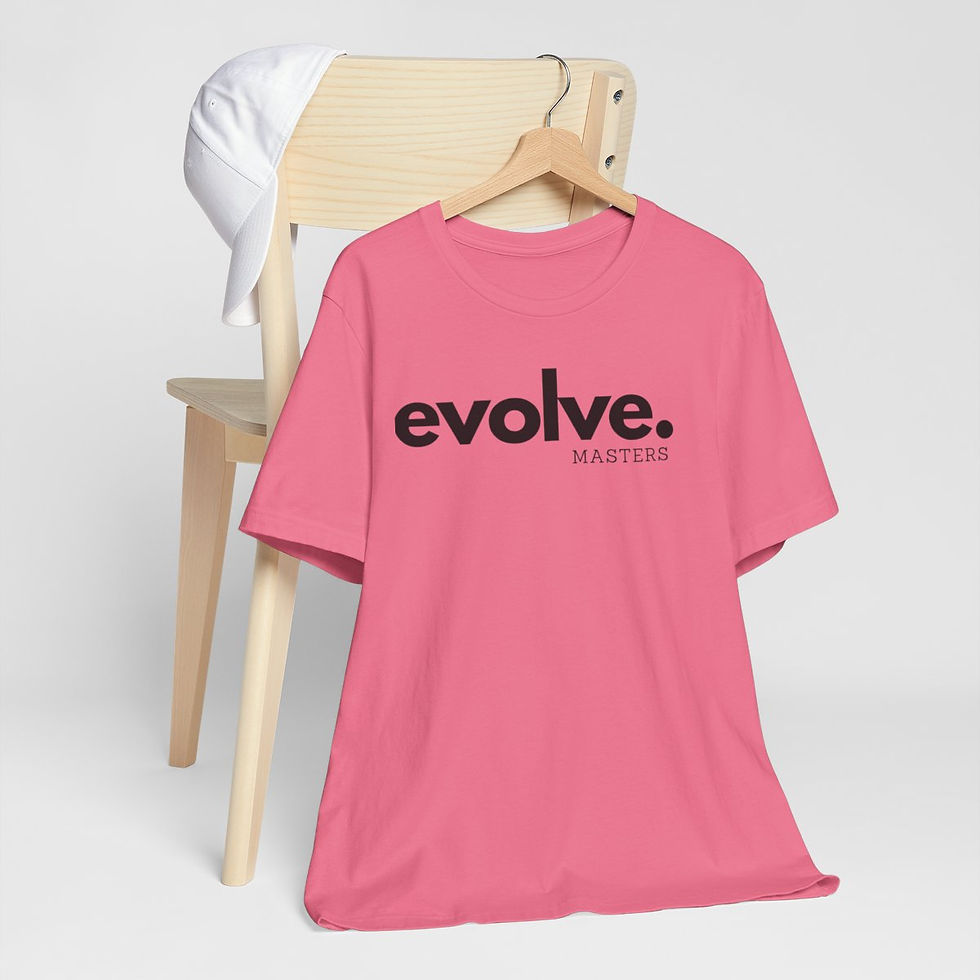 Thumbnail: Evolve Masters Basic Unisex Jersey Short Sleeve Tee