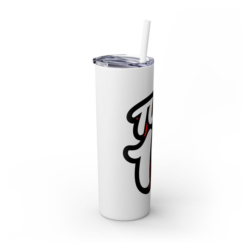 Thumbnail: Top 10 Basic Skinny Tumbler with Straw, 20oz